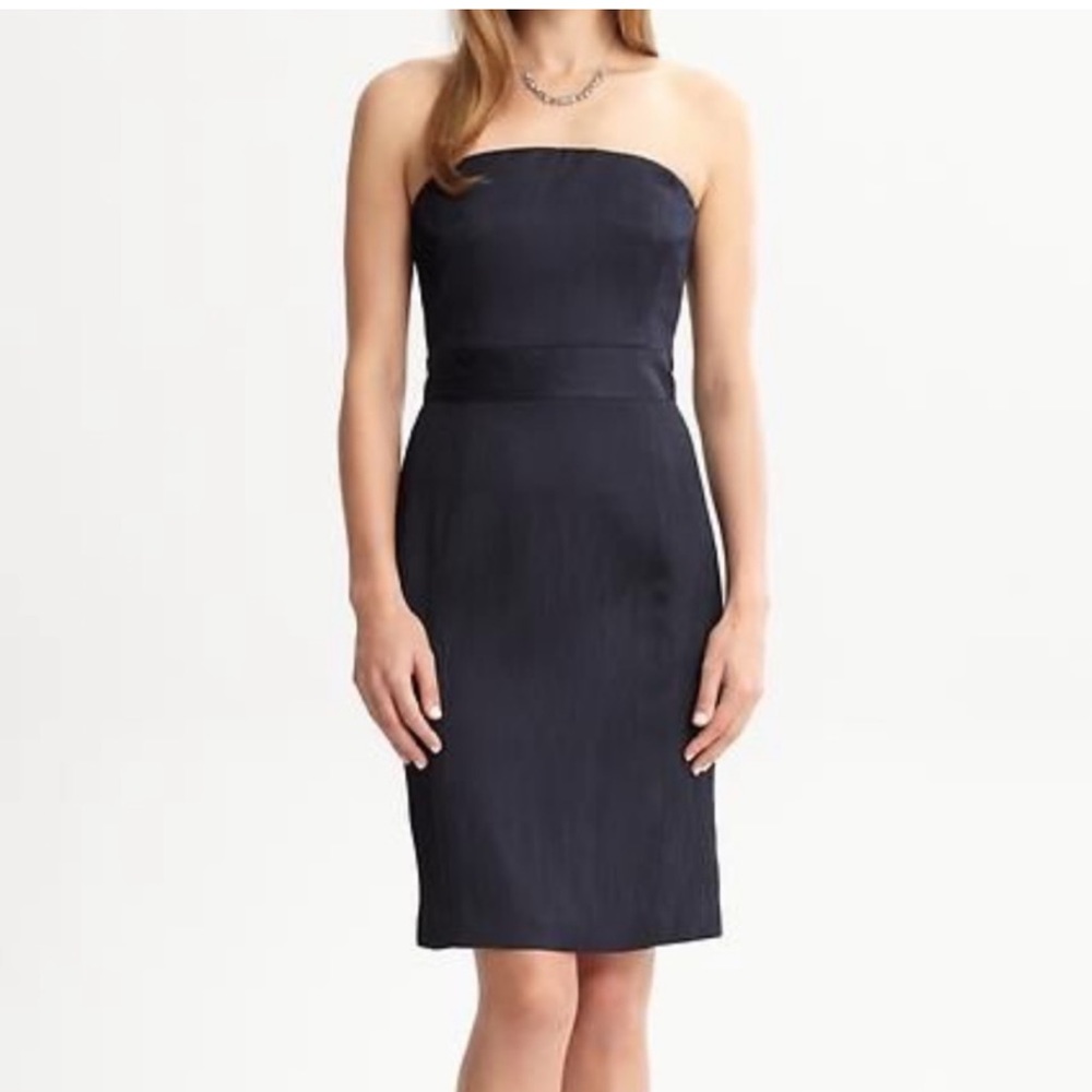 NWT Banana Republic Monogram navy dress 10